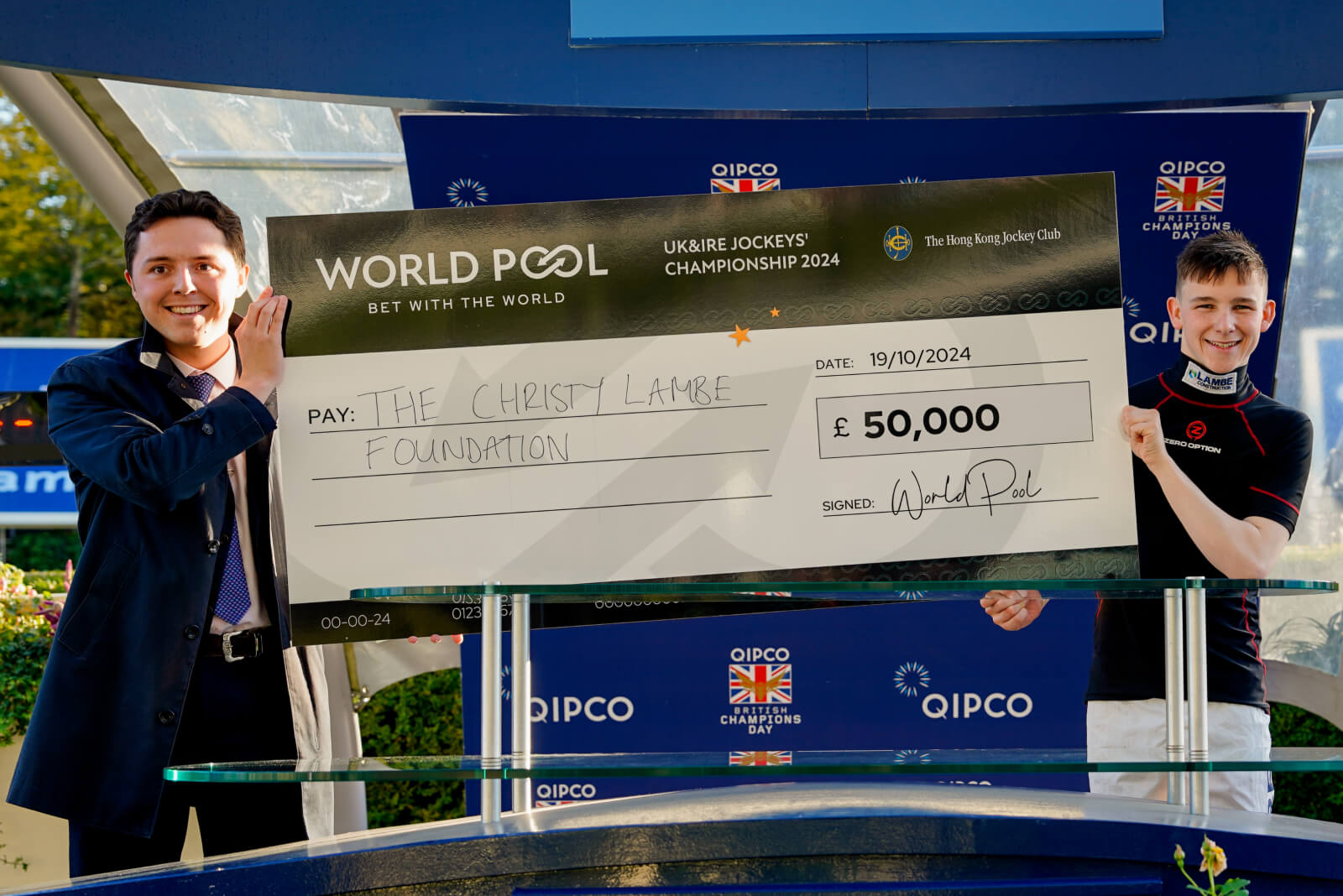 劉見龍榮膺首屆全球匯合彩池英愛騎師錦標賽冠軍